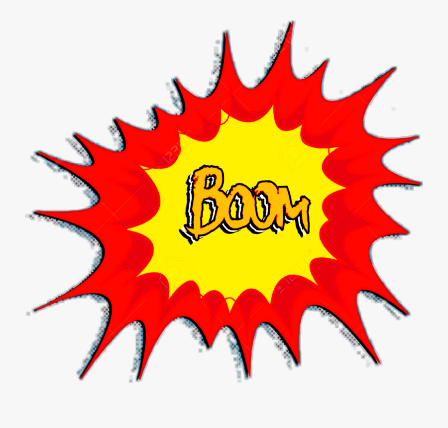 Comic Explosion Background Clipart , Png Download - Bomb Comics, Transparent Clipart