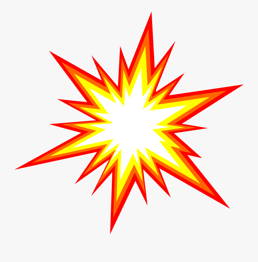 Clipart Explosion Vector - Transparent Background Explosion Clipart