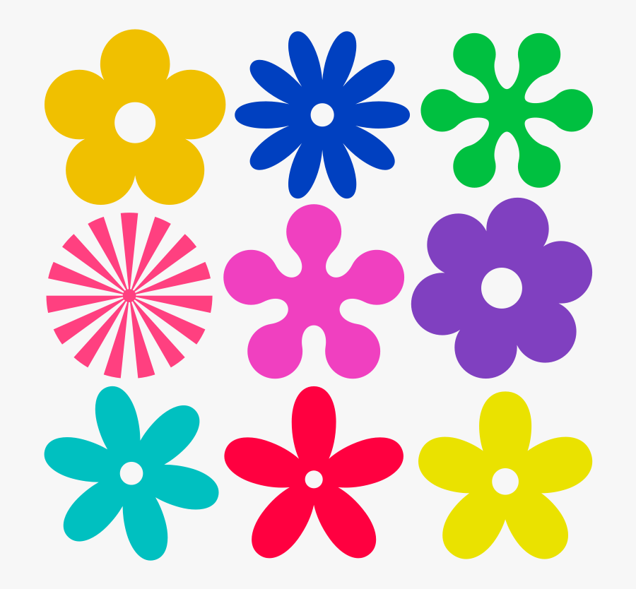 Retro Flower Unicorn Birthday Girl Svg Free Transparent Clipart Clipartkey
