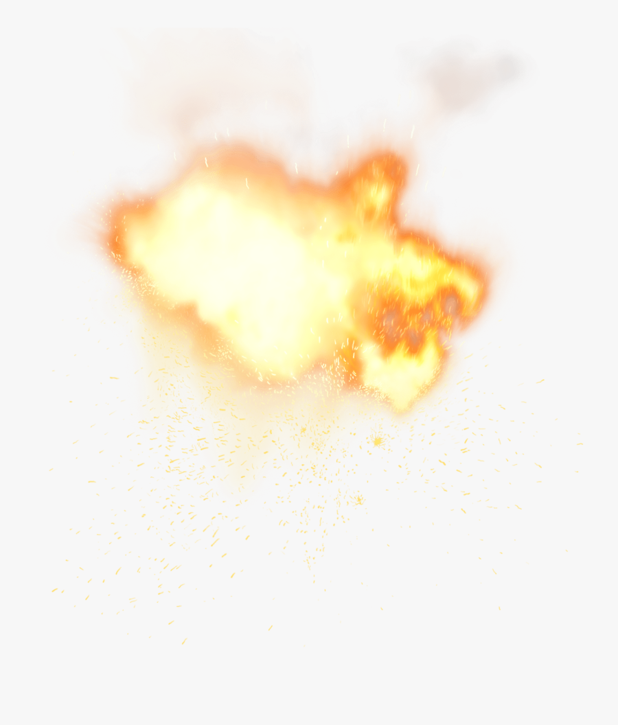 Fiery Explosion Png Picture Clipart Min - Explosion Psd Photoshop, Transparent Clipart
