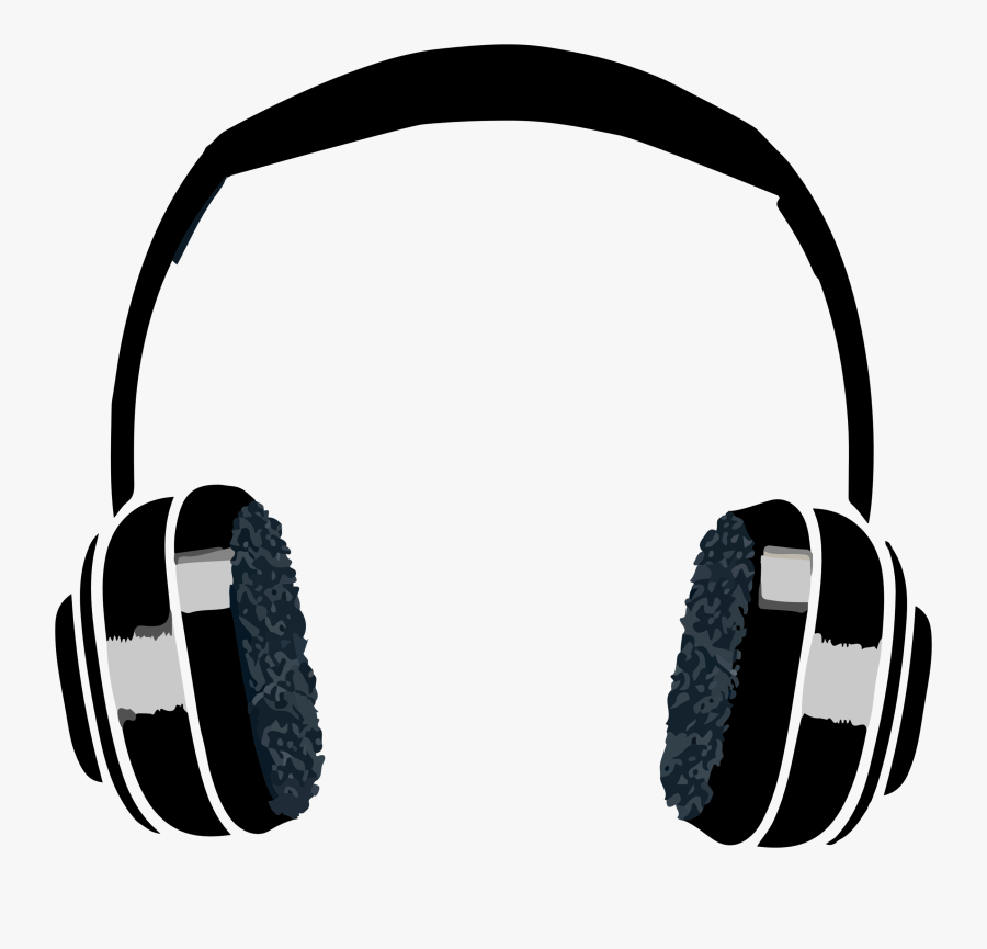 Clipart - Transparent Background Headphones Clipart, Transparent Clipart