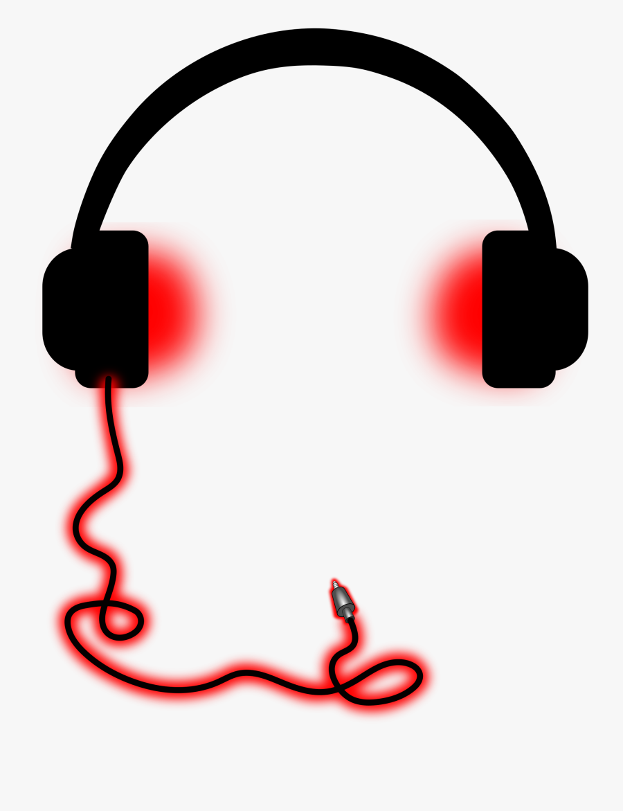Temporary Collection Of 14 Free Headphone Clipart Audio - Wired Headphones Clip Art, Transparent Clipart