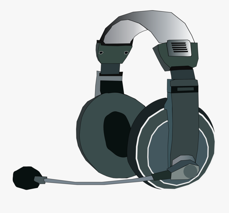 Free Vector Sluchatka Clip Art - Gaming Headphones Clip Art, Transparent Clipart