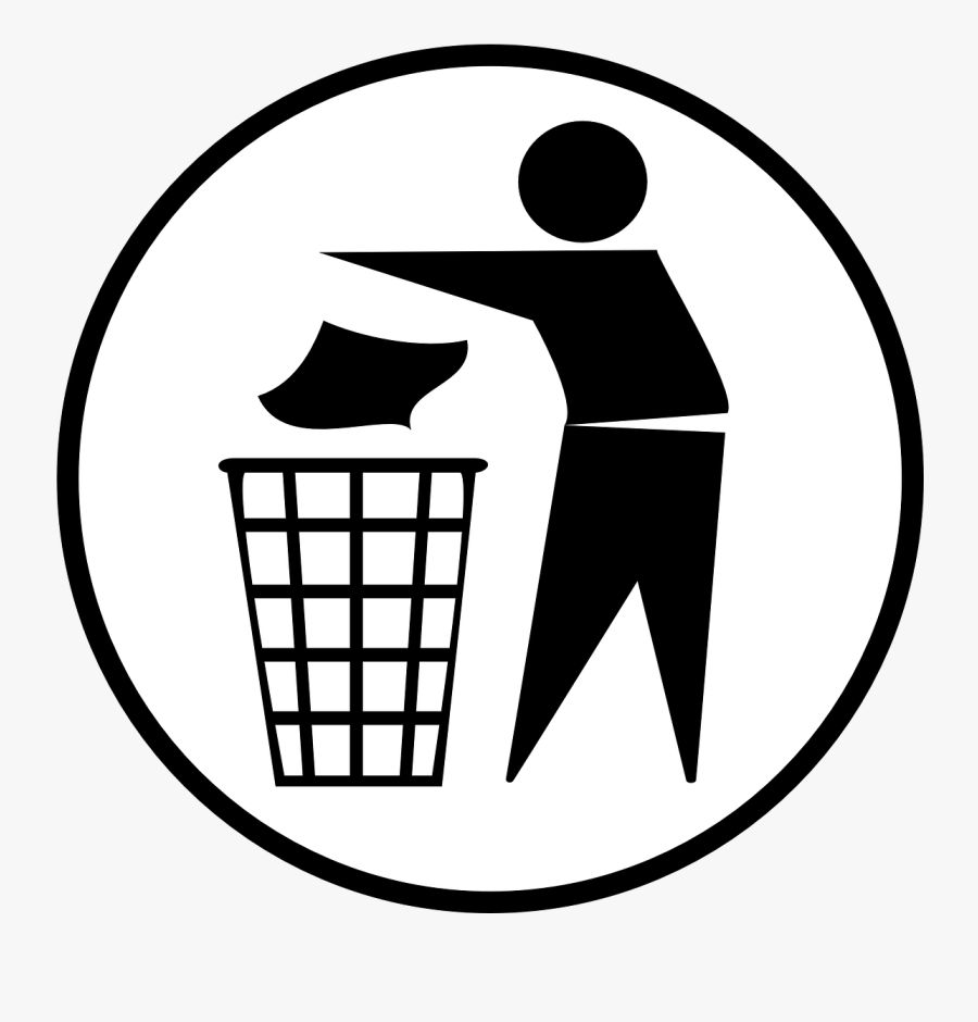 Trashcan Man Garbage Free Picture - Keep Ur City Clean, Transparent Clipart