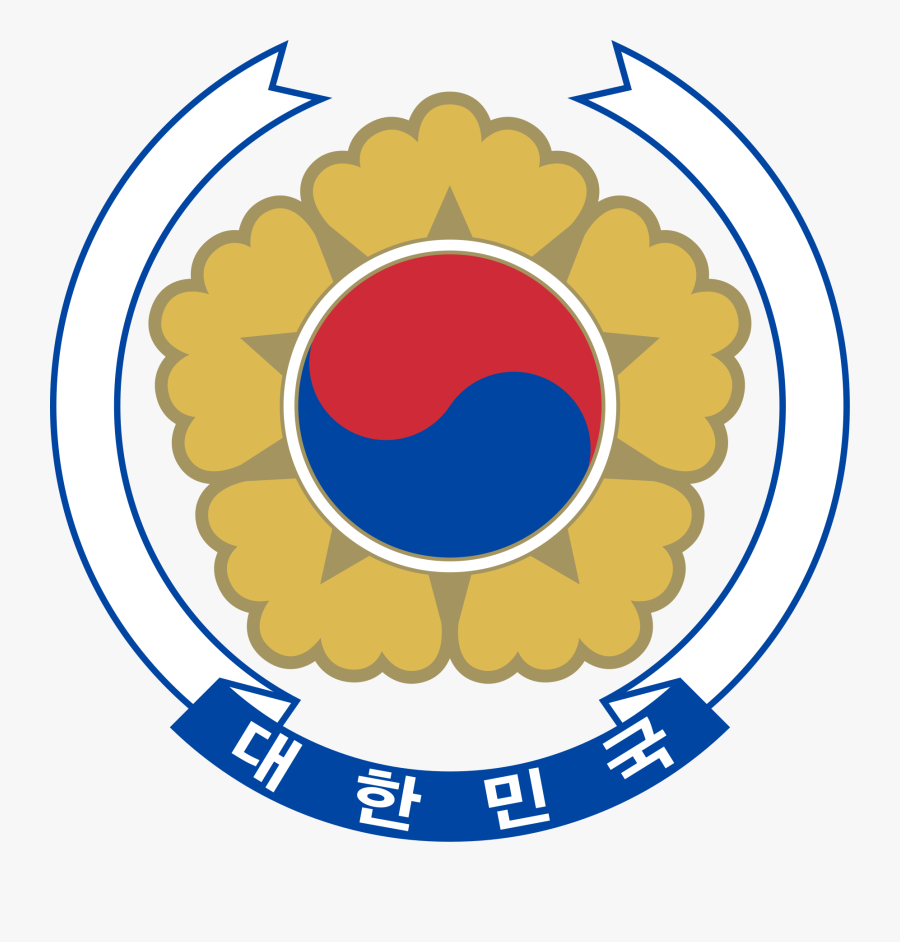 South Korea Coat Of Arms, Transparent Clipart