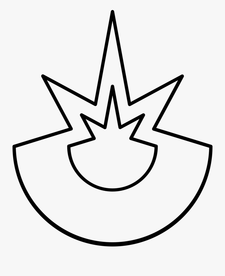 White 10 Point Star Transparent, Transparent Clipart