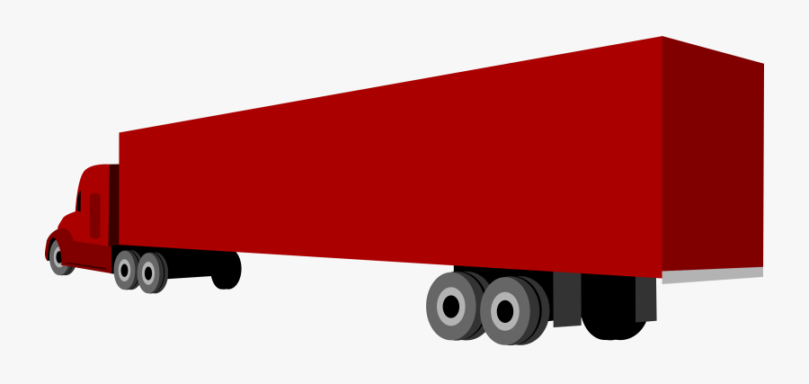 Wagon Clipart Tractor - Container Truck Clip Art Png, Transparent Clipart
