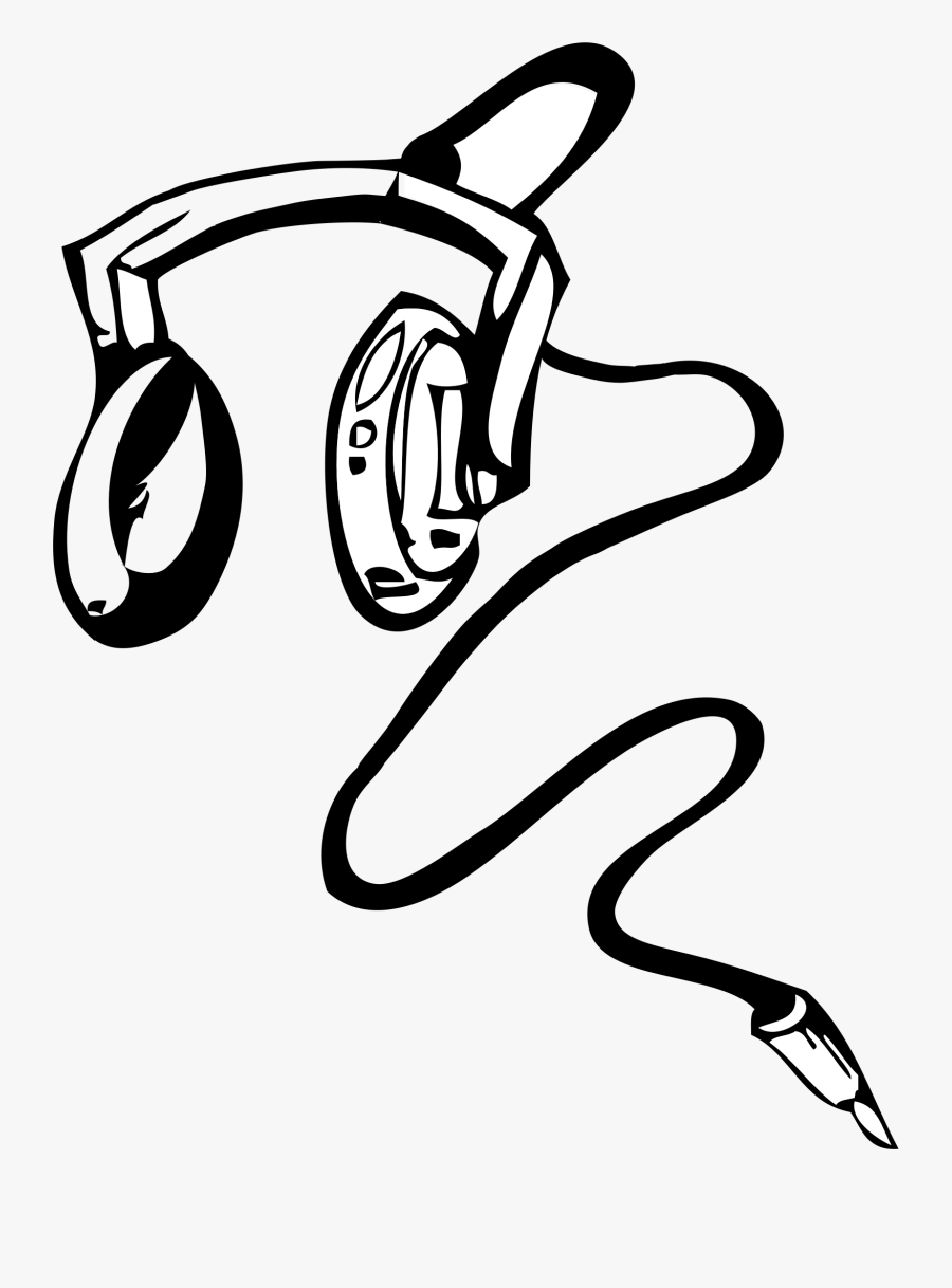 Headphones Png Clip Art , Png Download - Gambar Kartun Headset, Transparent Clipart