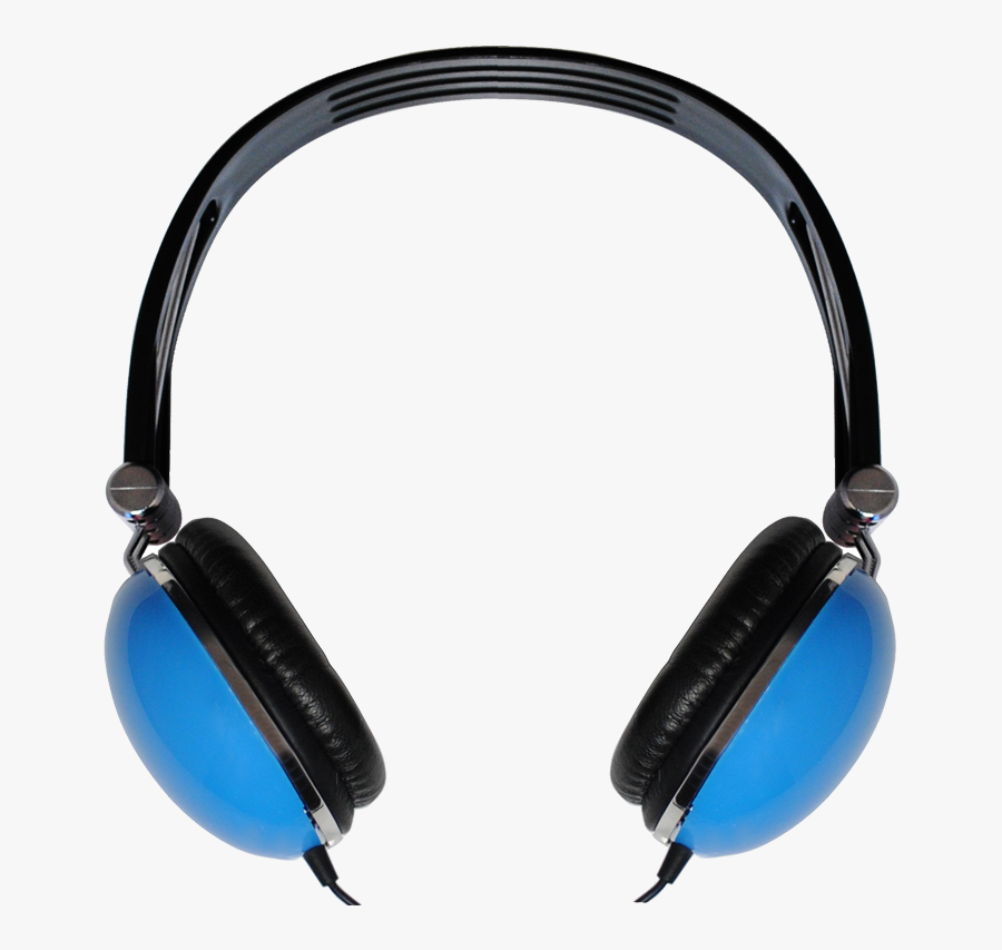 Music Headphone Png Image - Png Image Blue Headphones Png, Transparent Clipart