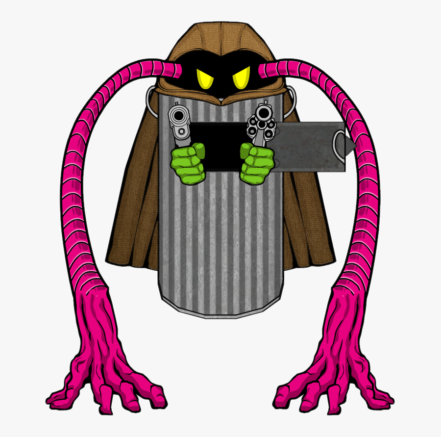 Trashcan Drawing Basura Transparent Png Clipart Free - Illustration, Transparent Clipart