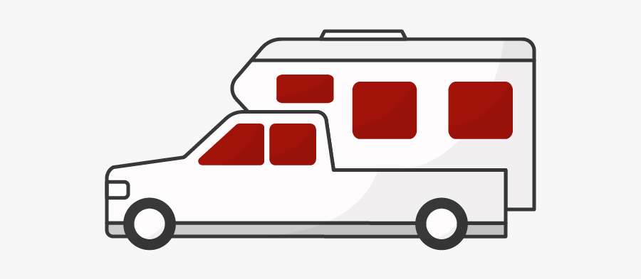 Truck Camper, Transparent Clipart