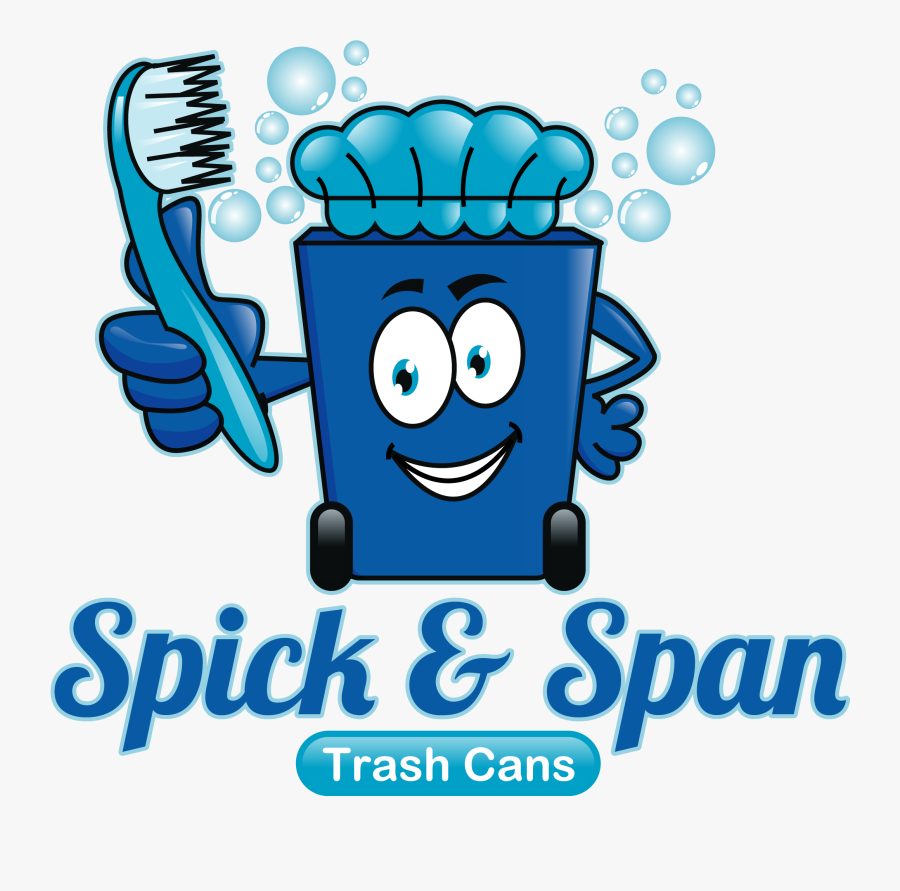 Trash Can Cleaning Image 3"
 Class="img Responsive - Spick And Span Logo, Transparent Clipart