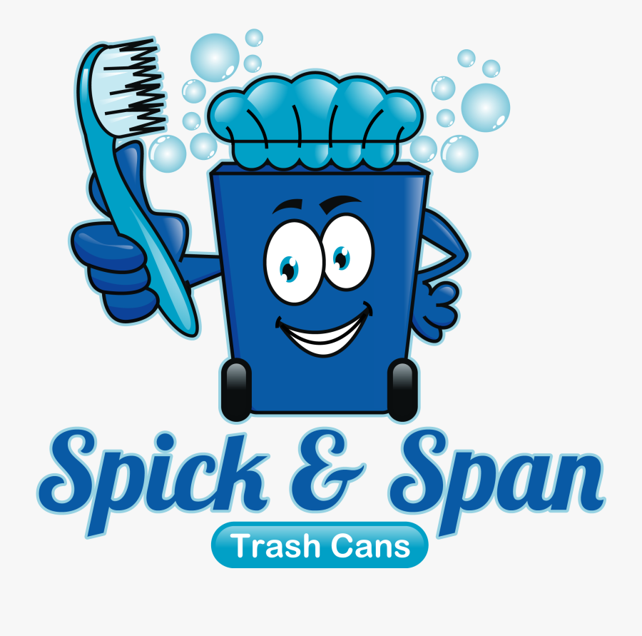 Trash Can Cleaning Image 3"
 Class="img Responsive - Spick And Span Logo, Transparent Clipart