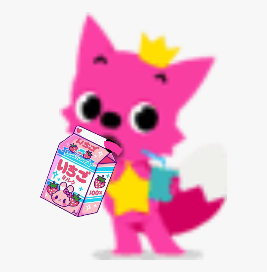 Strawberrymilk Pinkfong Snack Time Kawaii - Pinkfong Snack Time, Transparent Clipart