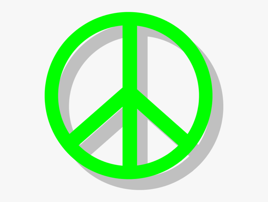 Peace Sign Vector Clip Art - New Age Religion Symbol, Transparent Clipart