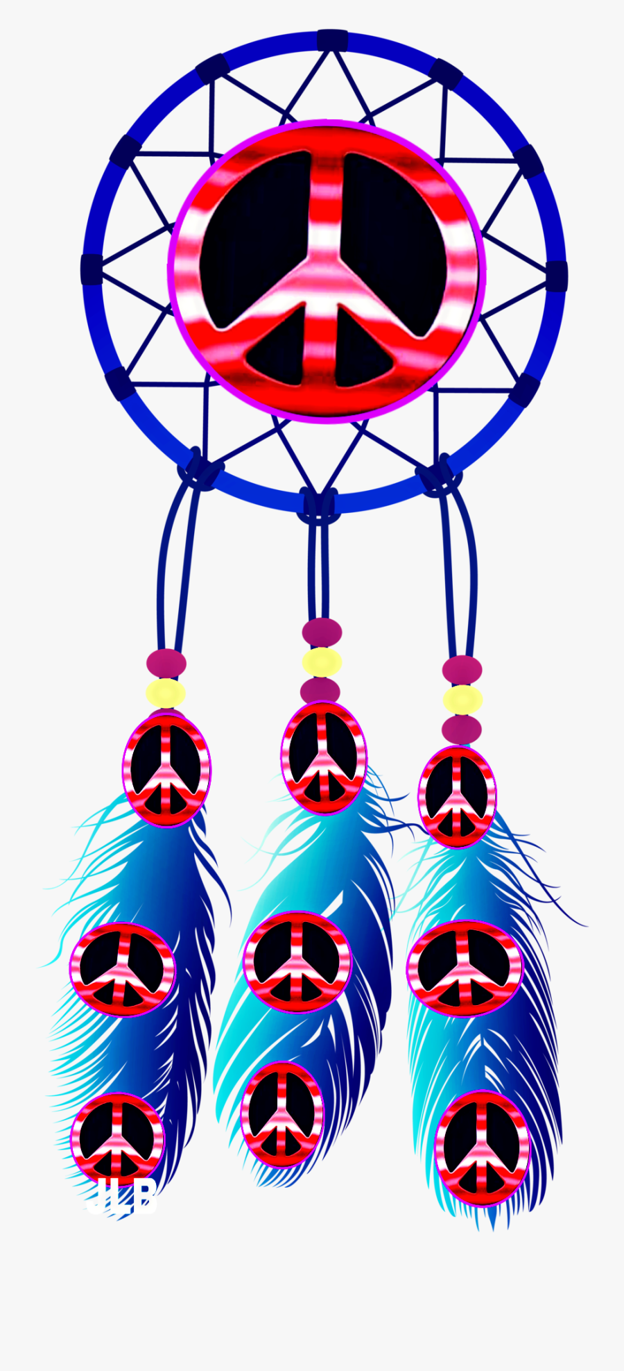 Dreamcatcher Clipart Boho Chic - Green Concept, Transparent Clipart