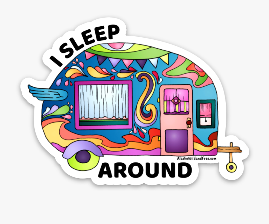 Campervan, Transparent Clipart