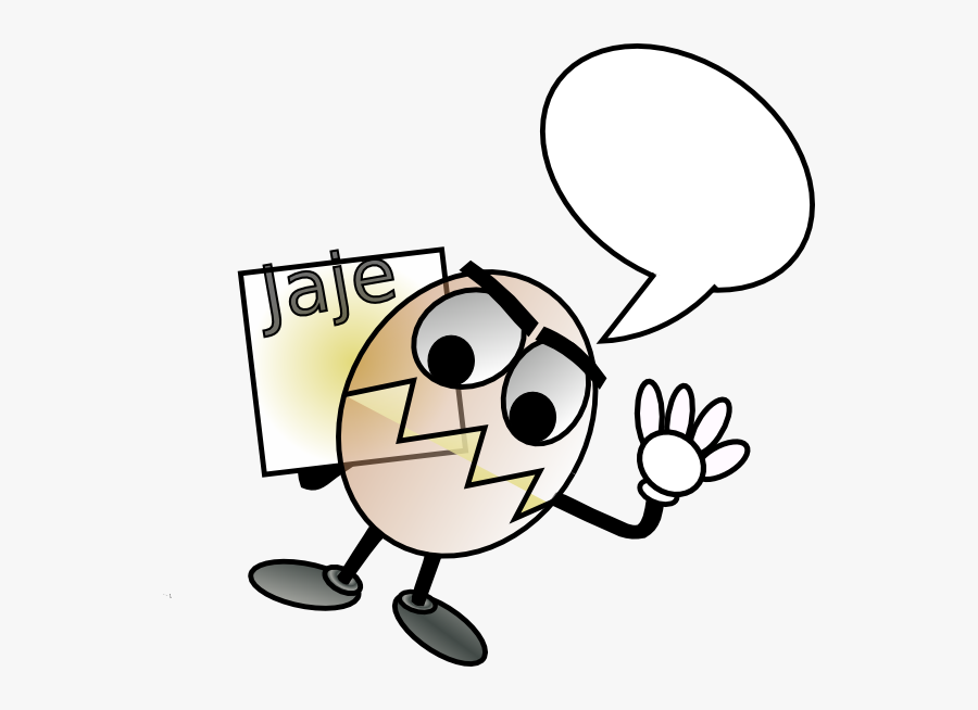 Free Vector The Egg Guy Clip Art, Transparent Clipart