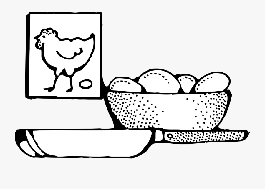 Eggs - صورة بيض لتلوين, Transparent Clipart