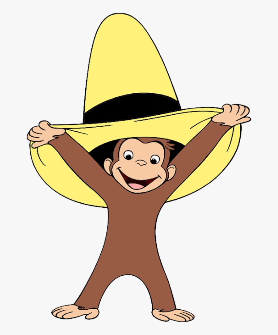 32 Best Curious George Theme Images - Yellow Hat Curious George Cartoon, Transparent Clipart