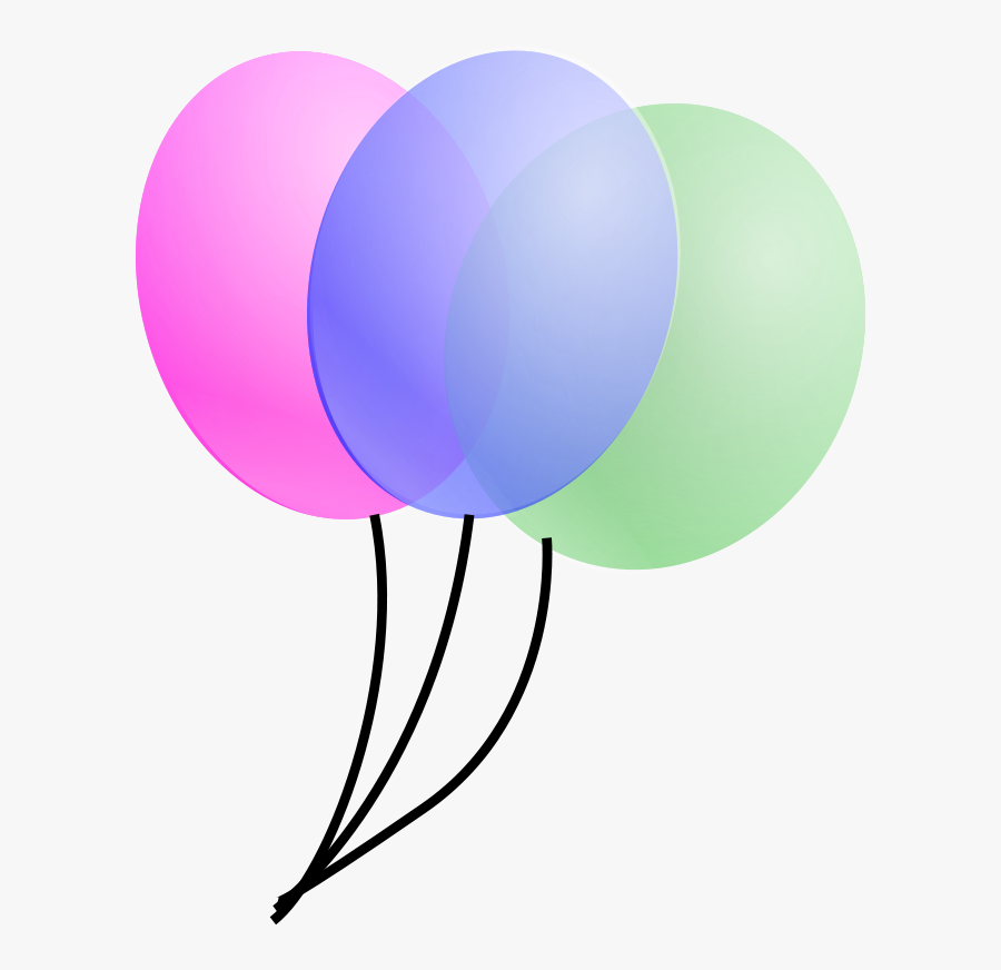 Transparent Globos De Cumpleaños Png - Balloons Clip Art, Transparent Clipart