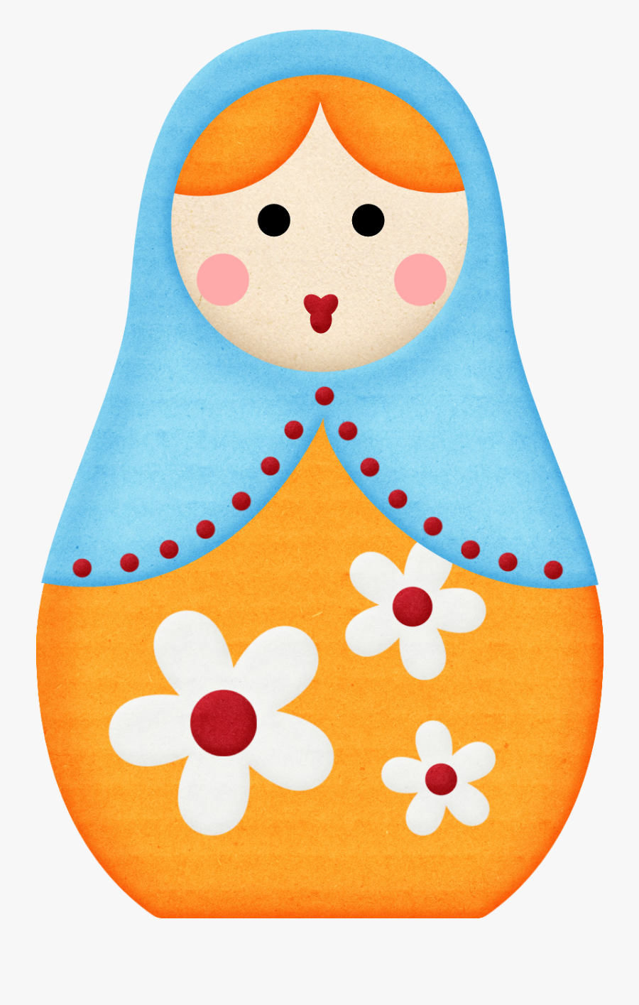 Transparent 007 Clipart - Matrioskas Desenhos, Transparent Clipart