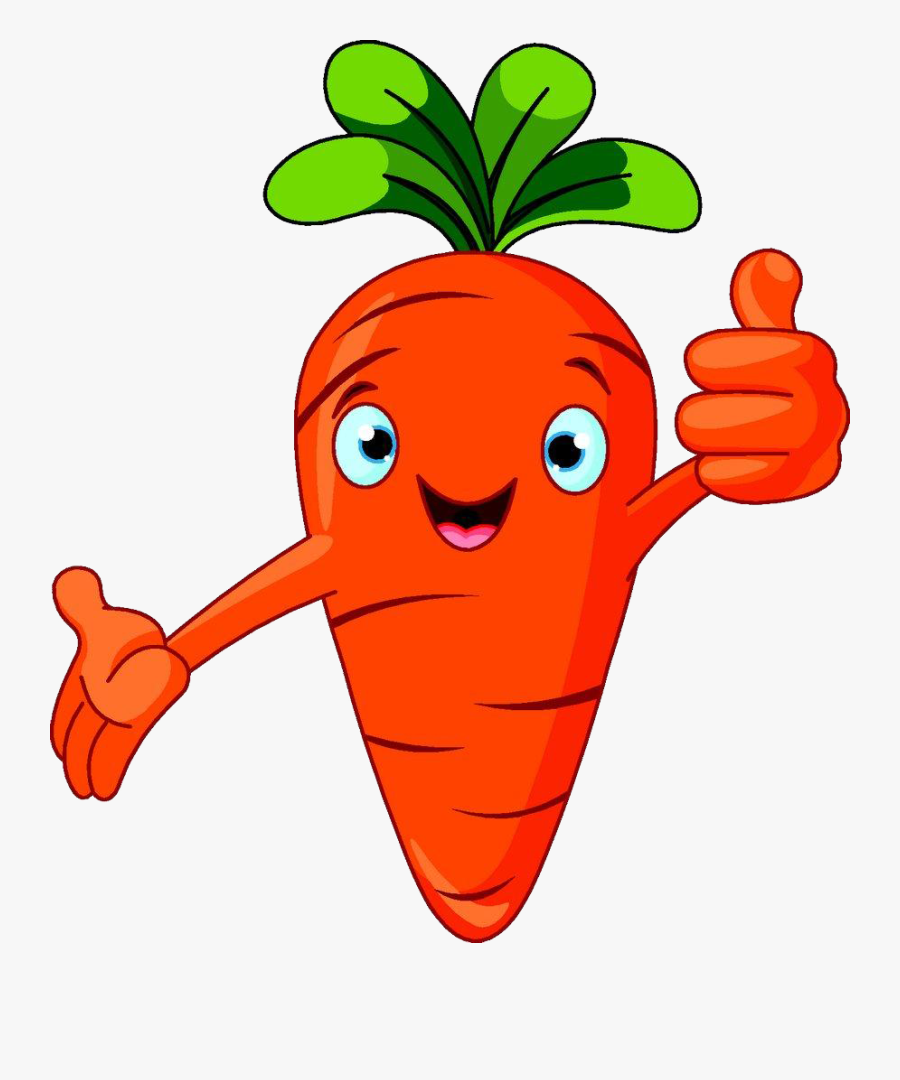 Vegetable Cartoon Carrot Clip Art - Vegetable Carrot Cartoon, Transparent Clipart