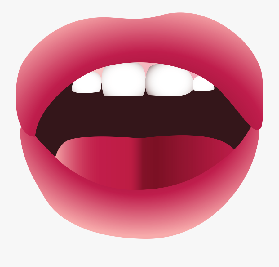 Transparent Shhh Png - Open Mouth Clip Art, Transparent Clipart