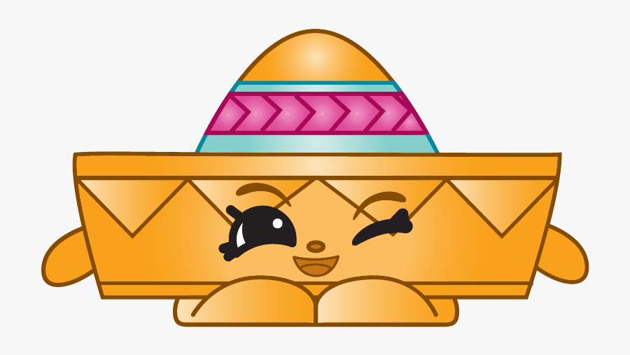Sombrero Shopkin, Transparent Clipart