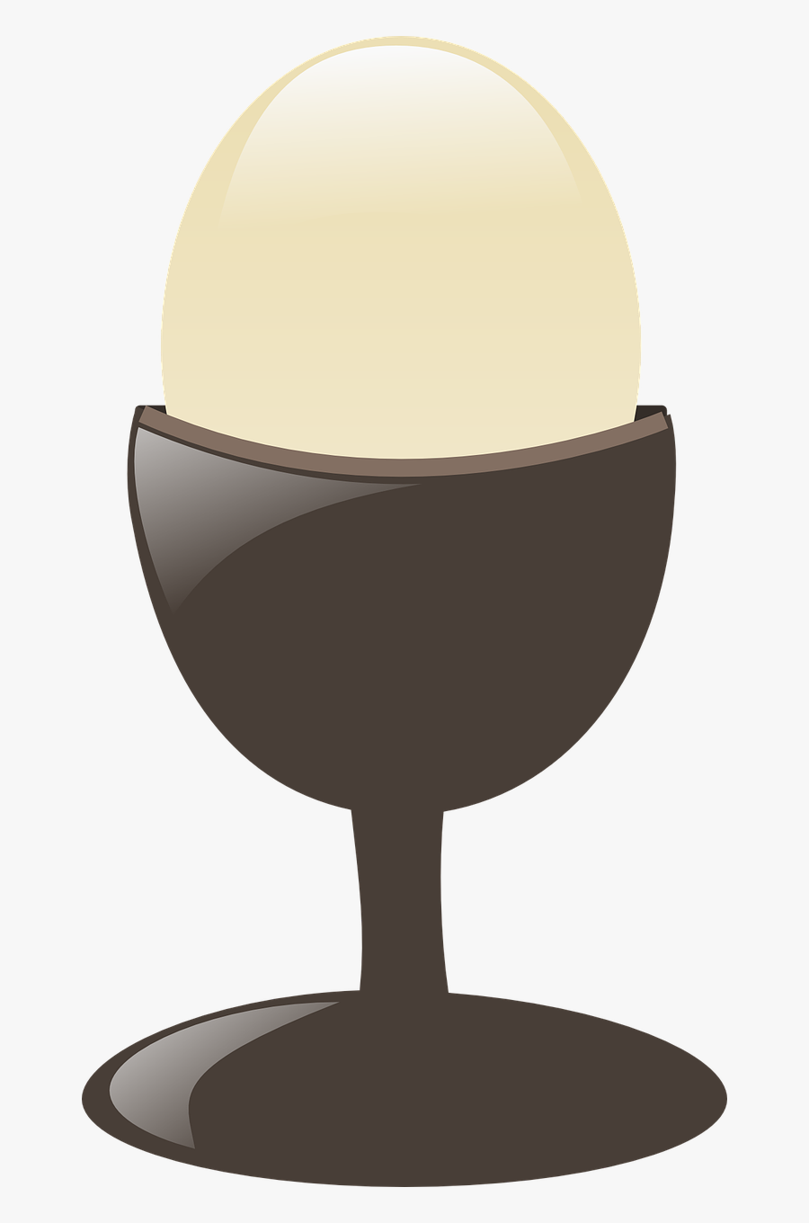 Egg With Egg-holder - Egg In A Holder, Transparent Clipart