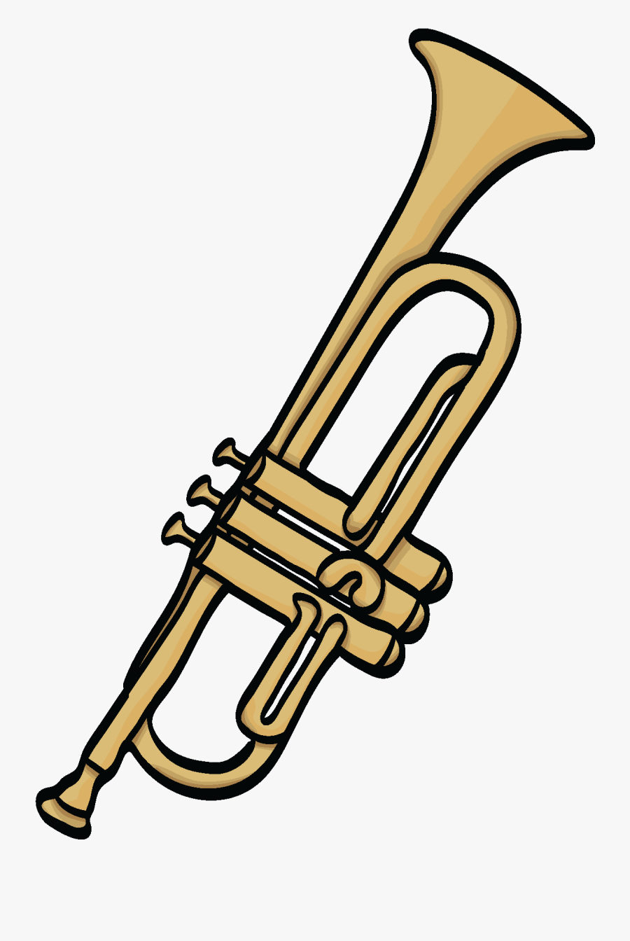 Musical Instrument In Cartoon, Transparent Clipart