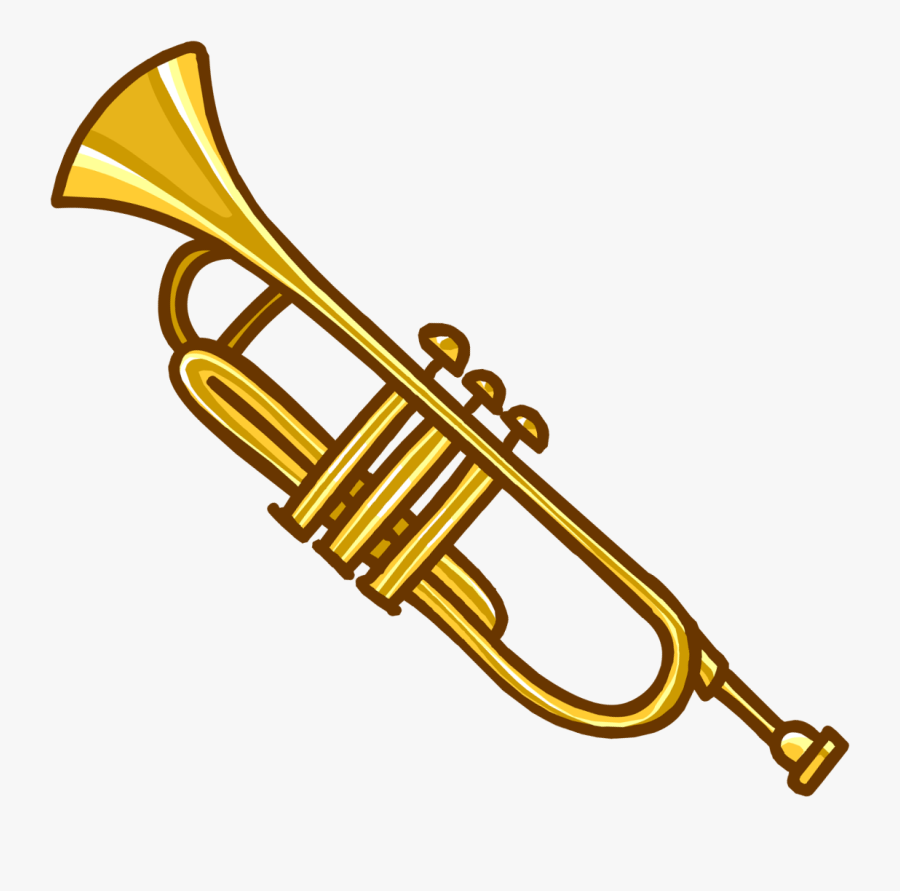 Clip Art Trumpet Club Penguin Rewritten - Trumpet Png, Transparent Clipart