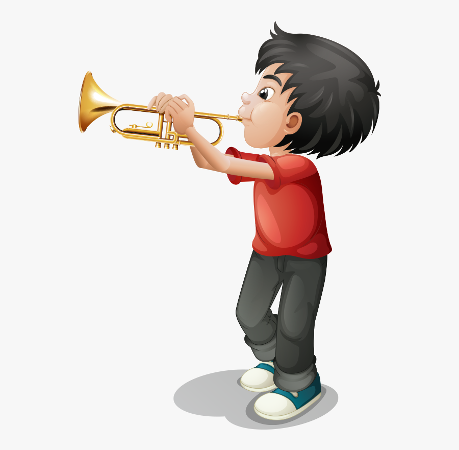 Transparent Sousaphone Clipart - Play Musical Instruments Cartoon, Transparent Clipart