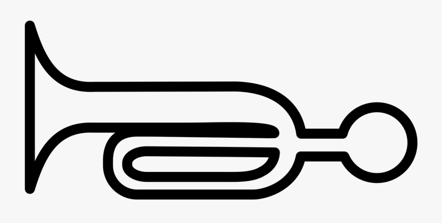 Trumpet Free Pictures On Pixabay Clip Art - Klakson Png, Transparent Clipart