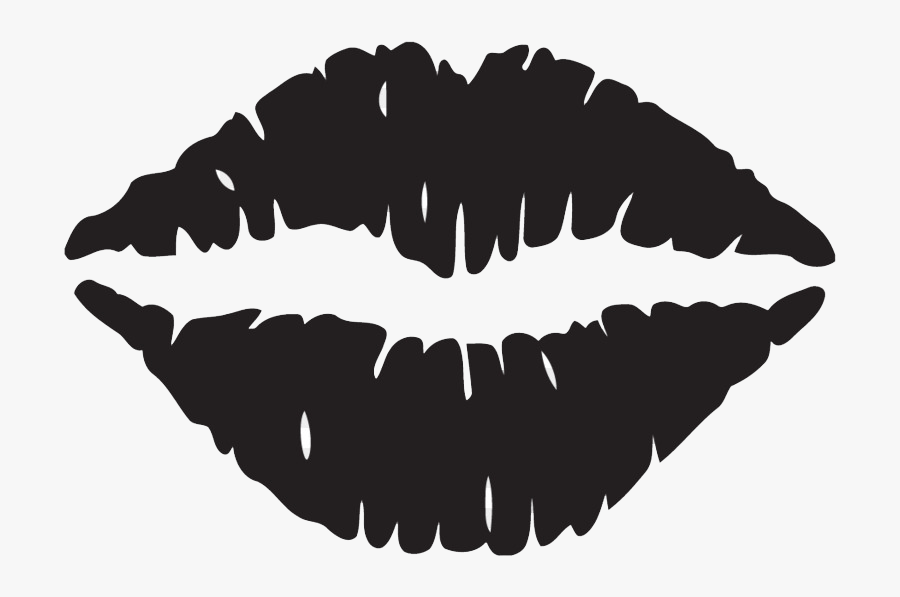 Kisspng Lip Mouth Clip Art Lipstick 5ad3cd4c4d8f44 - Lips Black And White Clipart, Transparent Clipart