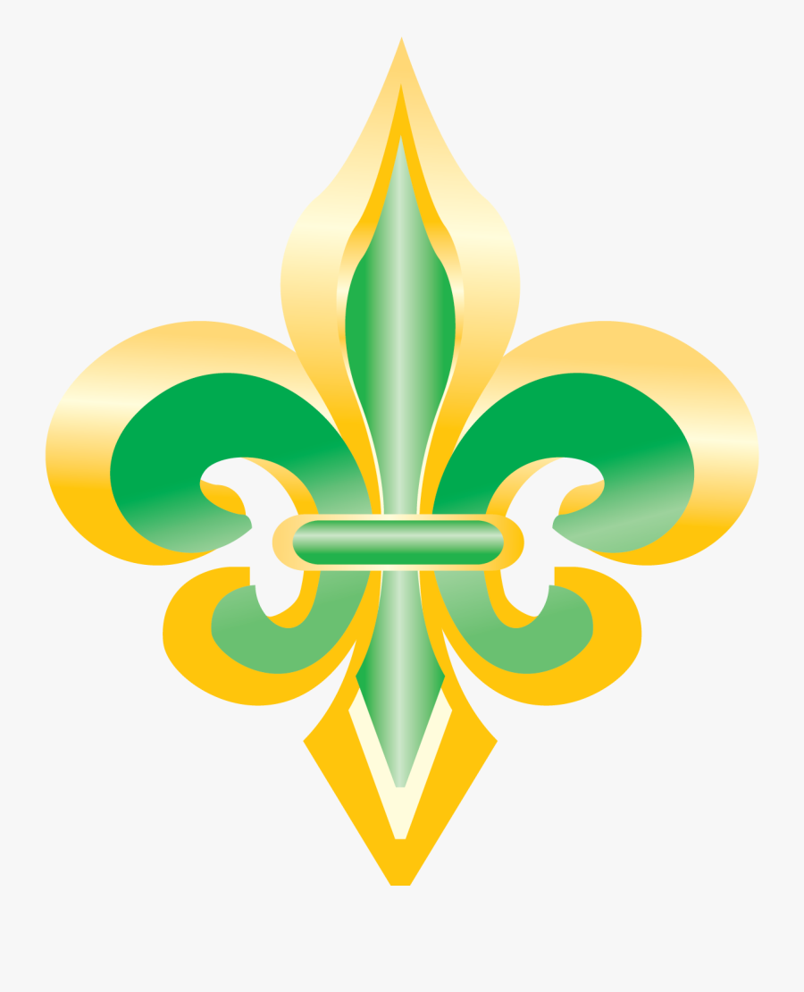 Fleur De Lis - Purple And Gold Fleur De Lis, Transparent Clipart