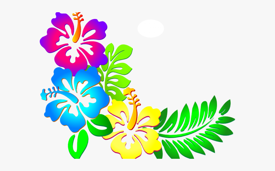 Hawaii Clipart Bunga Raya - Hibiscus Flower Clipart Transparent Background, Transparent Clipart