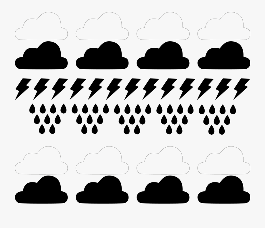 Hd Storm Clouds Decal Pack, Transparent Clipart