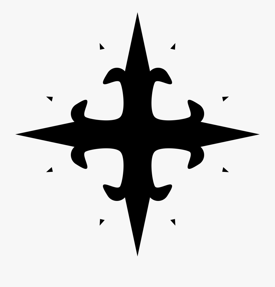 Fleur De Lis Cross Clip Arts - Ninja Assassin Shuriken, Transparent Clipart