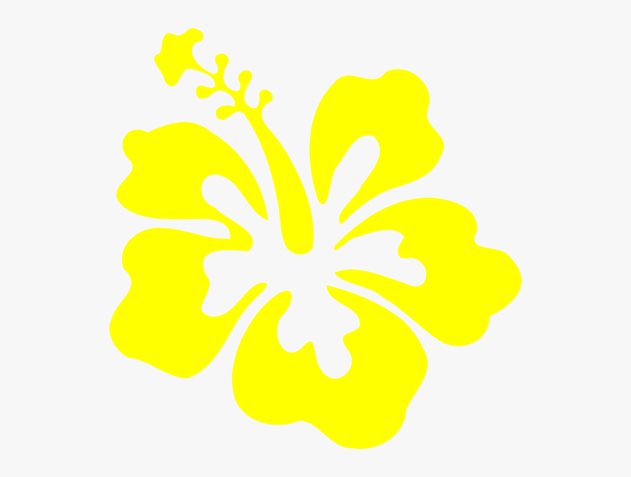 Hibiscus Pink Yellow Clip Art At Clker - Puerto Rico Alternate Flag, Transparent Clipart