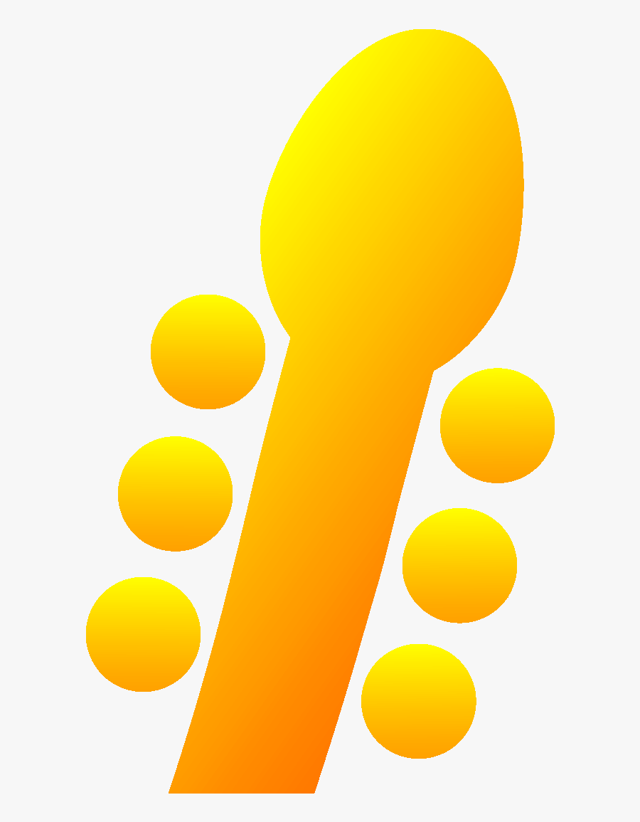 Orange And Yellow Hibiscus Clip Art Image - Circle, Transparent Clipart