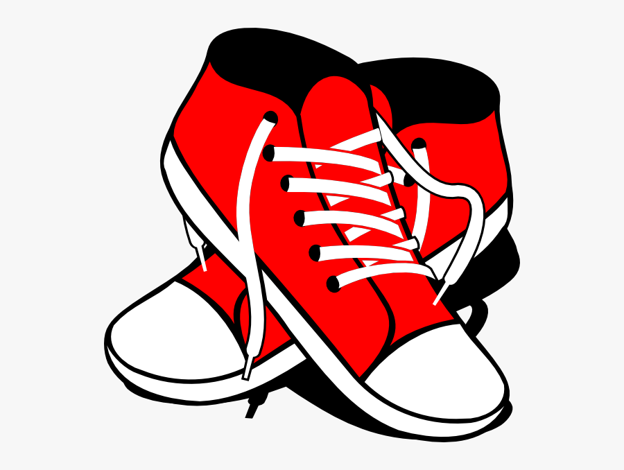Sneakers Clip Art At Clker - Shoes Clipart Transparent Background, Transparent Clipart