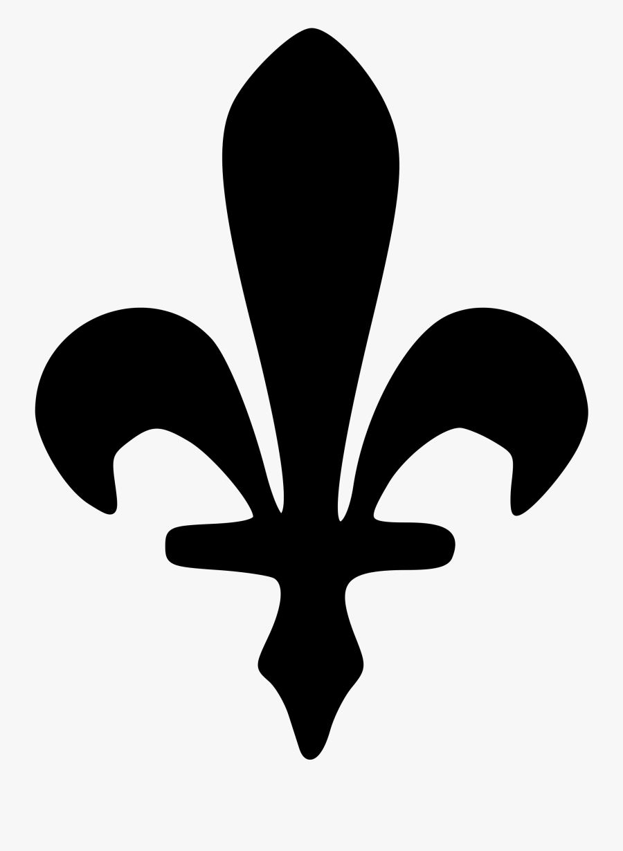 Fleur De Lis Outline 16, Buy Clip Art - Bosnian Symbol, Transparent Clipart