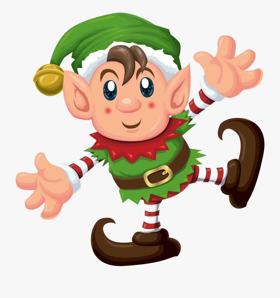 Christmasiscoming Elf Elfhat Elfears Uglysweaters Chris - Christmas Elf Clipart, Transparent Clipart