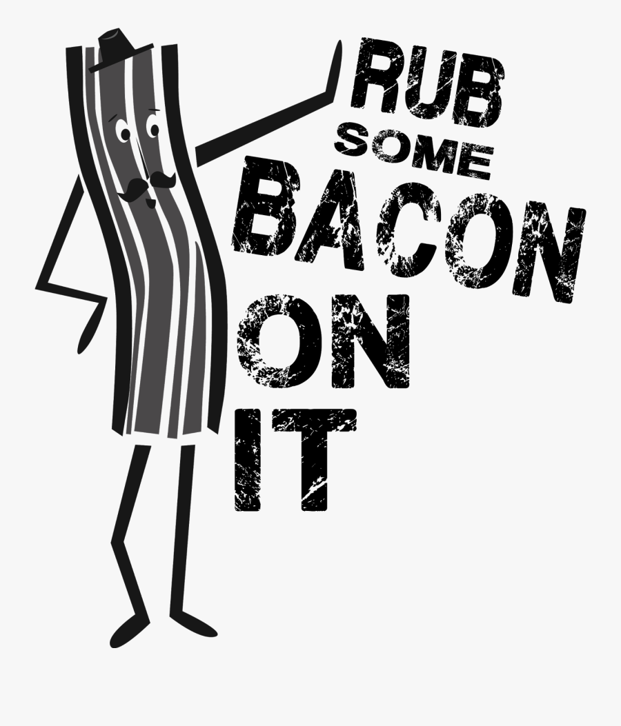 Bacon Clipart One Piece - Illustration, Transparent Clipart