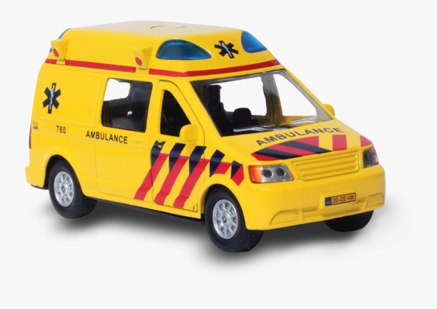 Kidsglobe Traffic, Ambulance - Speelgoed Ambulance, Transparent Clipart