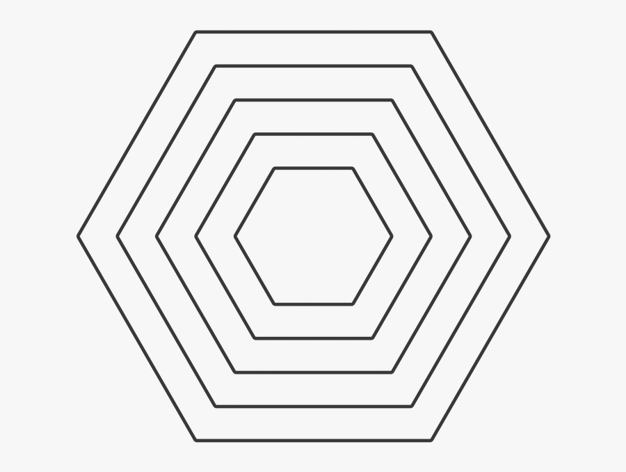 Transparent Hexagon Outline Png - Overdose Exo K Album Cover, Transparent Clipart
