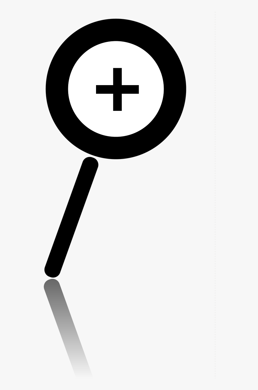 Magnifying Glass Search Glass Free Picture - Cross, Transparent Clipart