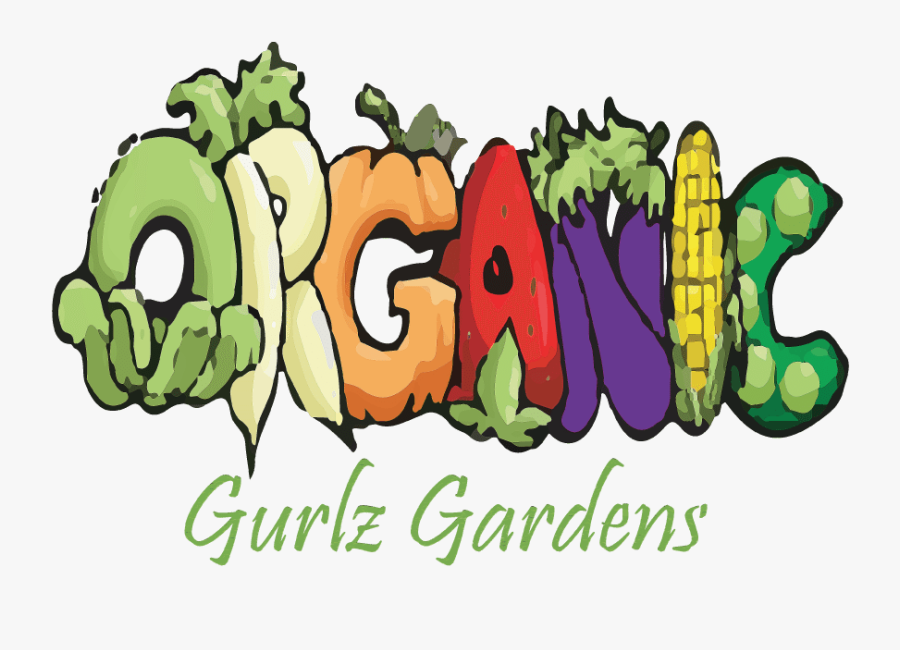 Vegetables Clipart Organic Vegetable - Organic Gardening Logo, Transparent Clipart