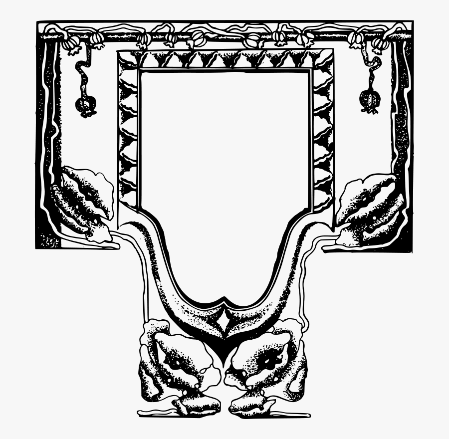 Organic Frame Overload - Vector Graphics, Transparent Clipart